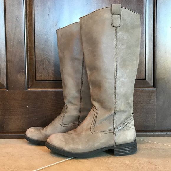 Shoes - Leather Riding Boots